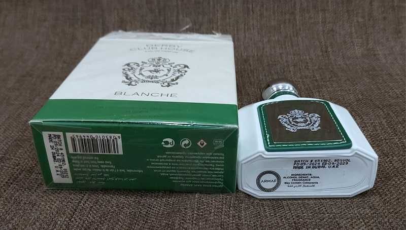 Парфумована вода для чоловіків Armaf Derby Club House Blanche