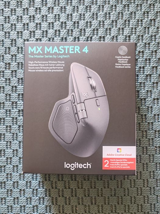 Rato Logitech MX master 4 - Novo/Selado/Fatura/Garantia