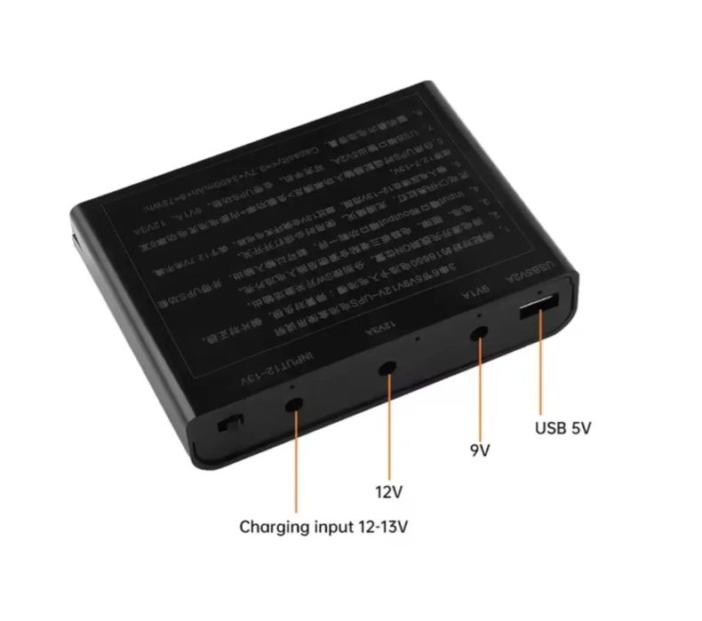 Безперебійне живлення (UPS) для роутера, модему та пристроїв USB на 6×18650
