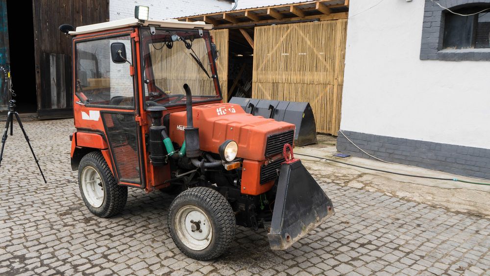 Hakotrac 3500 niemiecki ciągnik komunalny po remoncie