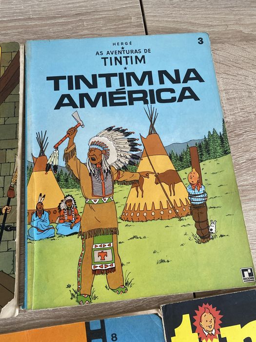 Livros TinTim colecao 4 livros