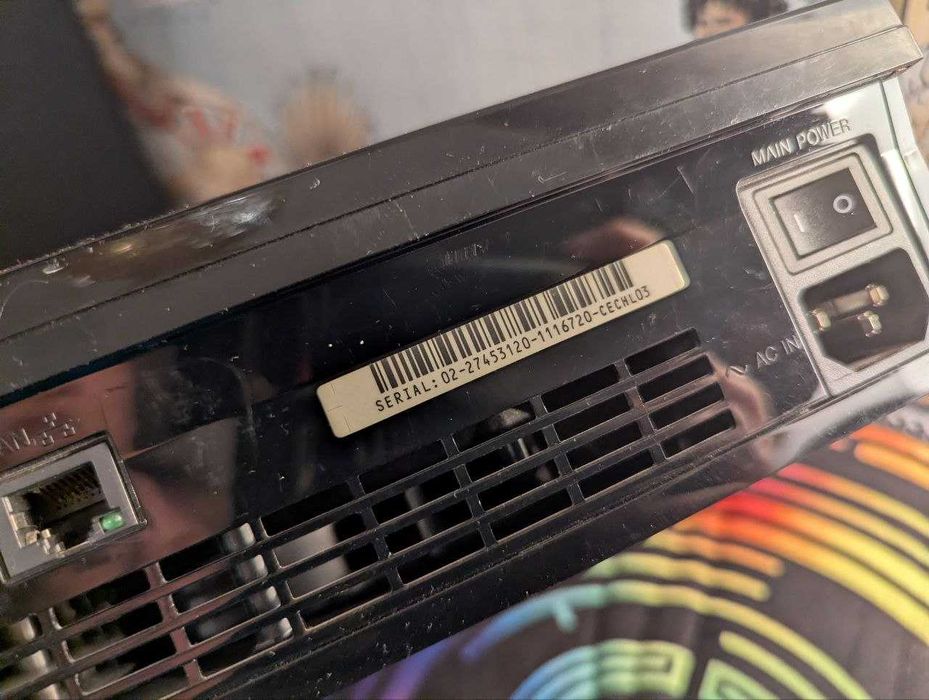 PS3 Fat 80Gb CECHL03 під відновлення або на запчастини