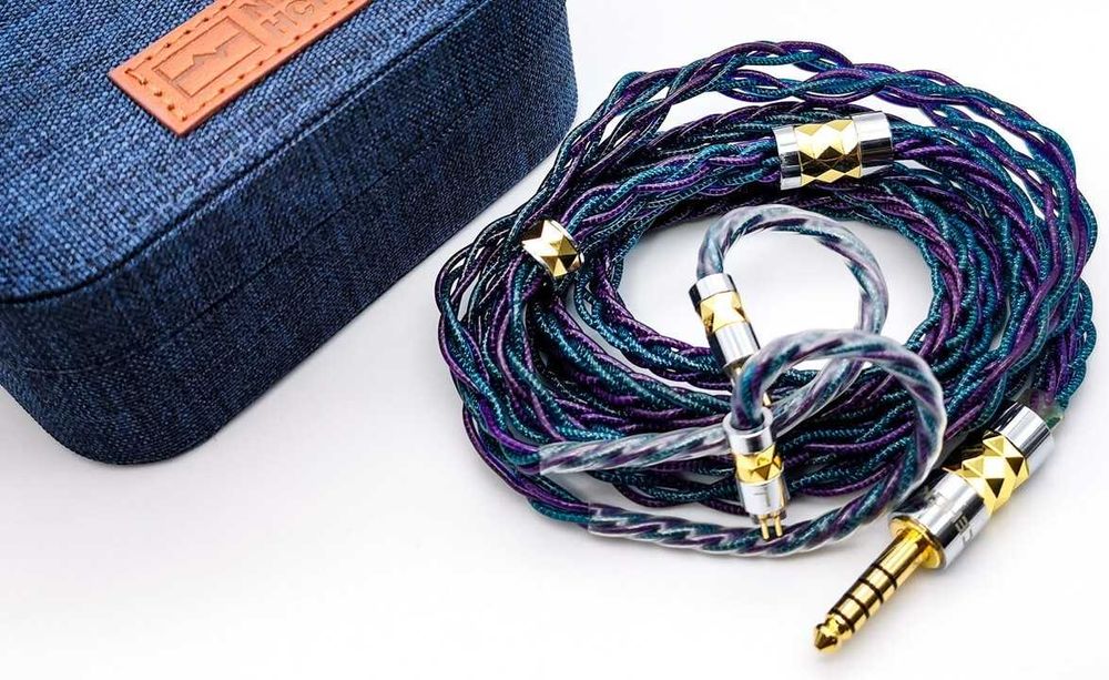 ‼️ NiceHCK DualGod (2Pin 0.78 I 3.5/4.4) - премиальный сменный кабель