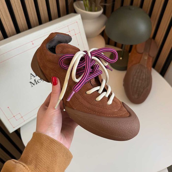 Кросівки Alexander McQueen Brown | кроси Александер МсКвін коричневі