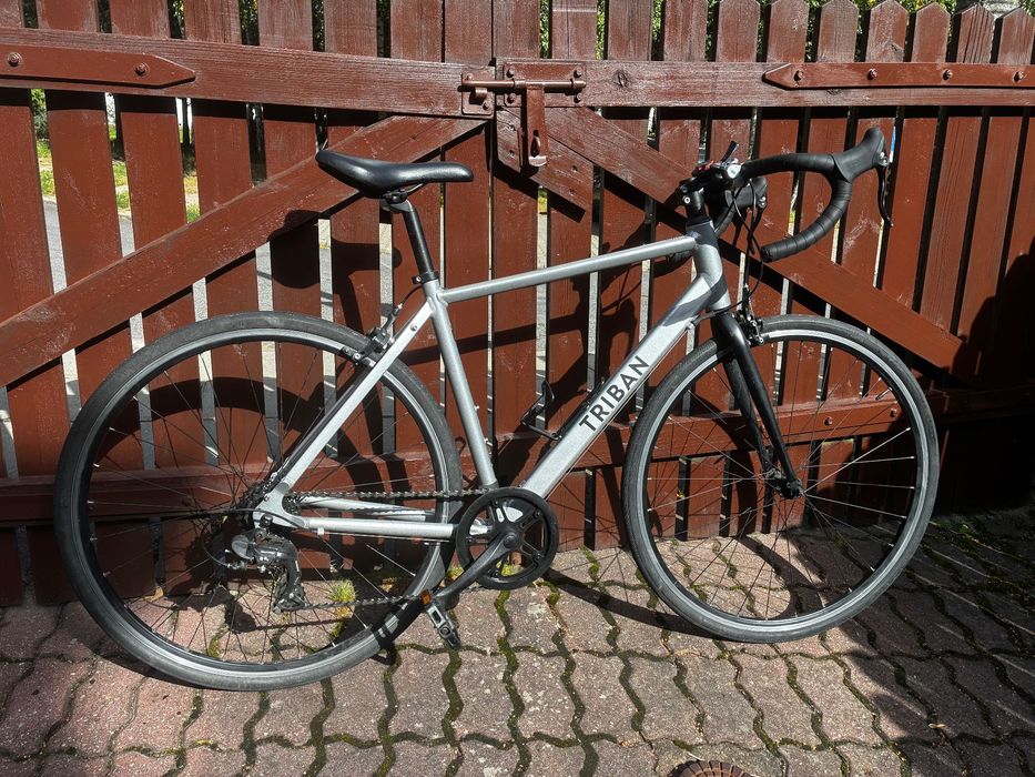 Triban RC100 szosa/gravel + bagażnik