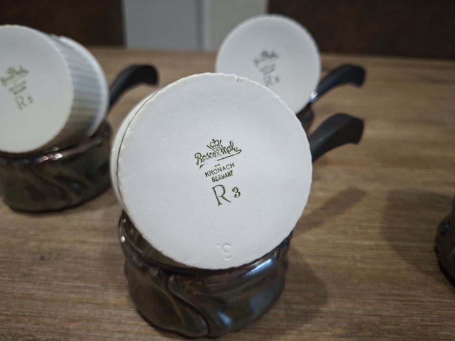 4-P/26 Zestaw czterech kokilek do zapiekania Rosenthal
