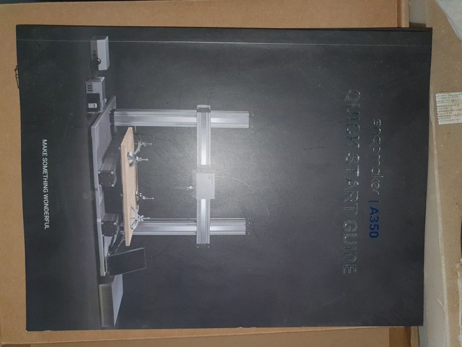 Snapmaker A350T + muitos EXTRAS
