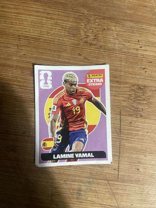 Lamine Yamal Extra  Sticker Panini  FiFa