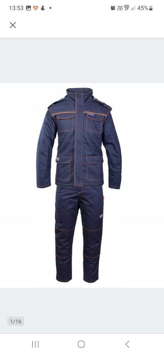 Ocieplane ubranie spawalnicze