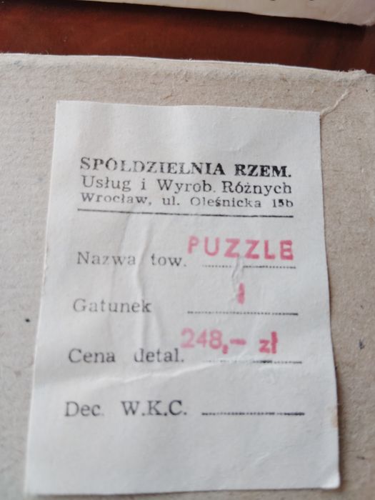Puzzle z czasów PRL-u