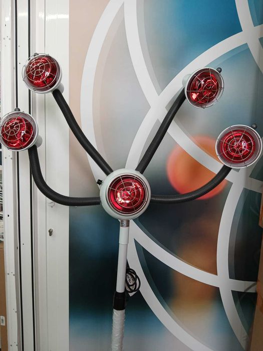 Luz Infravermelha Profissional com 5 Lâmpadas