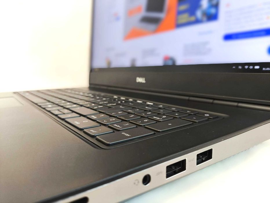 Laptop BIZNESOWY do pracy WorkStation DELL Precision 7760 17,3" XEON 6 rdzeni W-11855M 32GB DDR4 1TB RTX A3000 6GB Windows 11 FV VAT 23% GWARANCJA