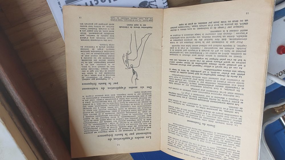 Aparelho alta-frequencia Holo-Electron Ruptor