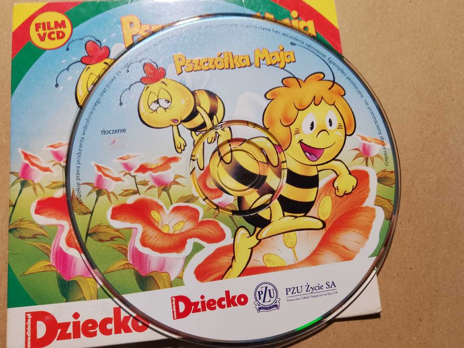 płyta VCD Pszczółka Maja Narodziny prl
