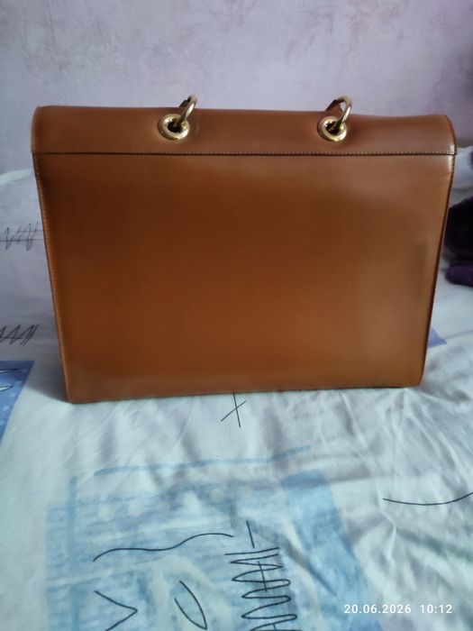 Кожаная сумка в стиле Ferragamo Trifolio