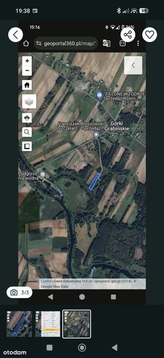 Działka, Górki Grabińskie