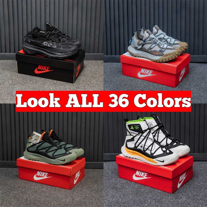 Кроссовки Nike ACG Terra Antarktik Mountain Fly Gore TEX Водостойкие Люкс Качество