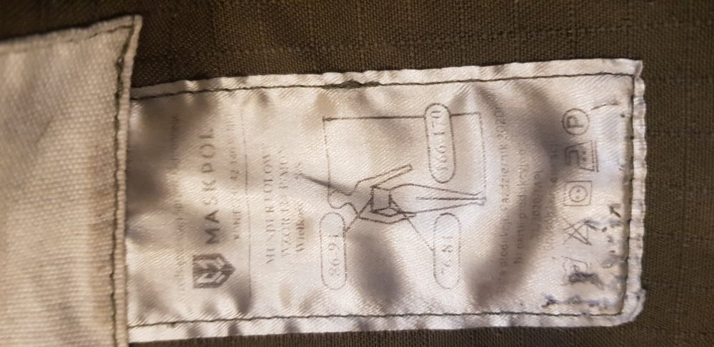 Mundur połowy wz 124 MON 166-170sm + polar