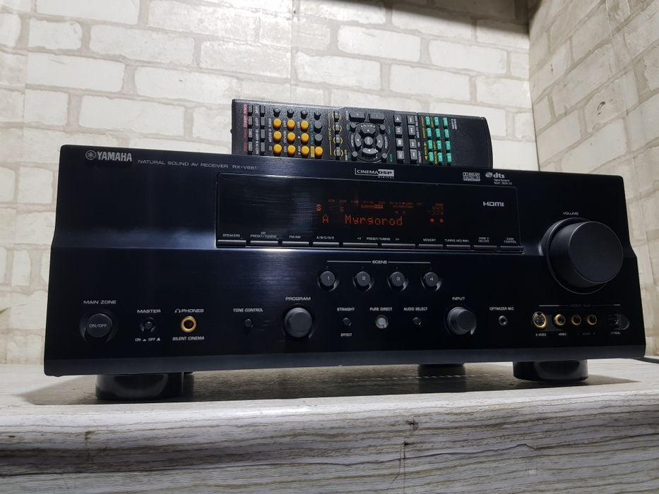 7.1 AV ресивер YAMAHA RX-V661,*7x170 Вт, HDMI, б/у з Німеччини