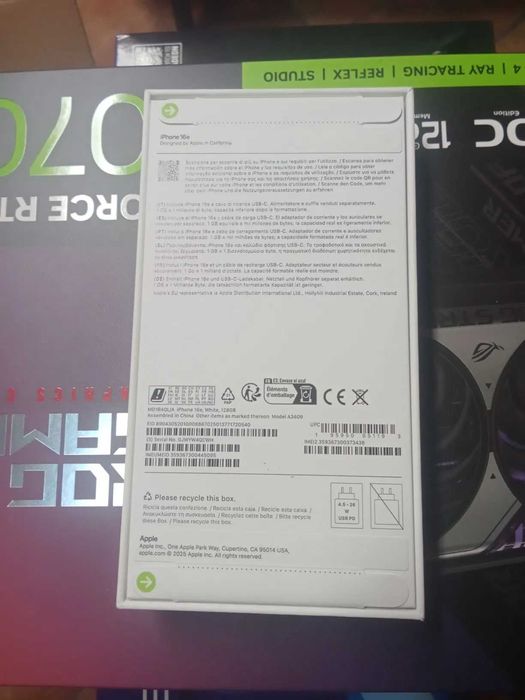 iphone 16E 128GB selado