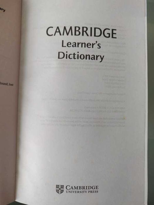 Cambridge Learner's Dictionary64283832085889122