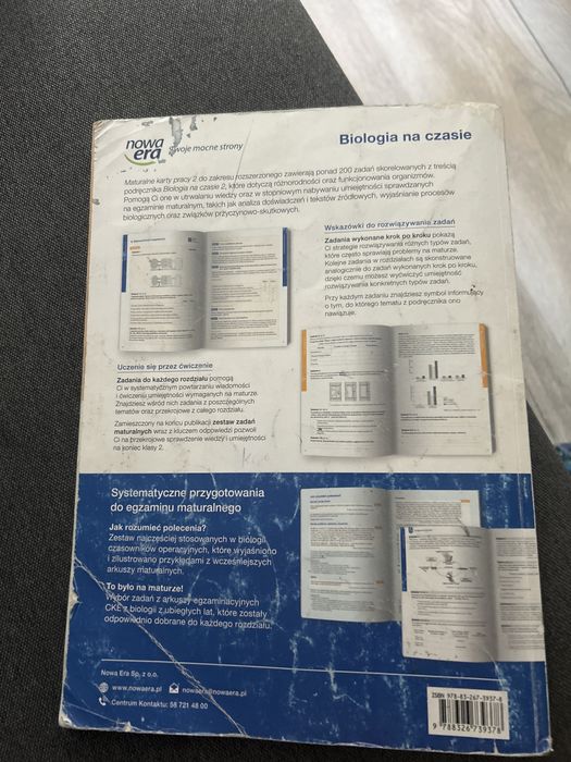 Maturalne karty pracy biologia klasa 2