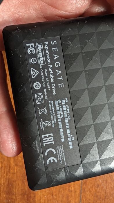 Disco externo 2TB Seagate