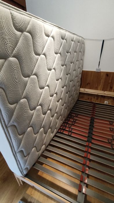 Colchão molaflex + estrado pikolin