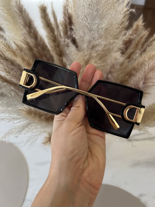 Okulary przeciwsłoneczne kocie złote