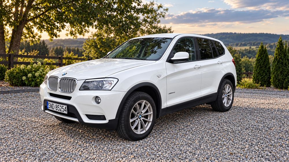 BMW X3 F25 2.0D Automat xDrive – wynajem na doby. Wynajem samochodu. Wynajem auta