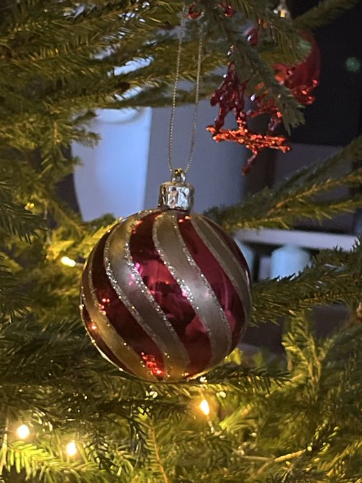 Bombka świąteczna z kolekcji króla Augusta Poniatowskiego