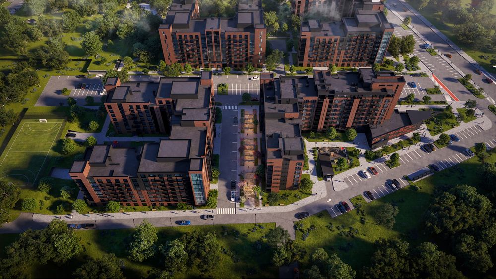 Однокімнатна квартира з патіо в ЖК Royal Town II