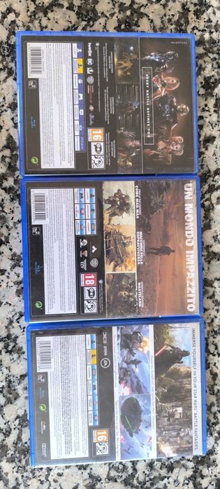 Mad max/Injustice 2/Star wars battlefront PlayStation 4