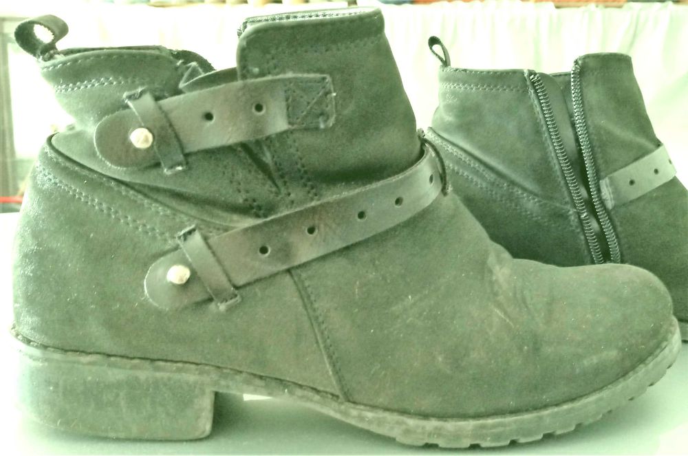 Botas Pele Criança 35