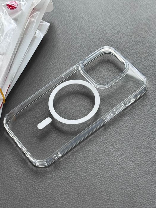 Прозрачный чехол clear case iPhone 14 Pro