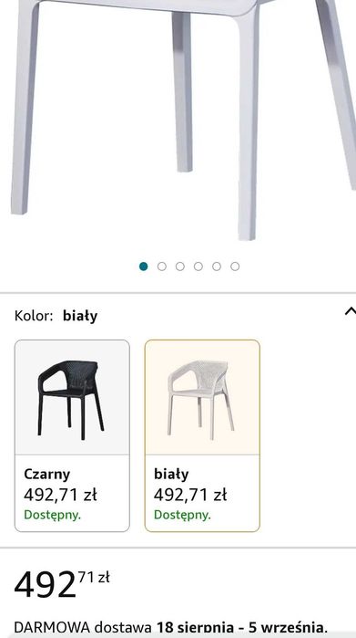 Krzesła ogrodowe ażurowe design