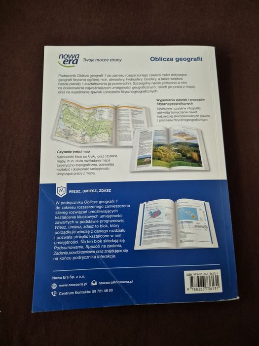 Oblicza geografii 1 zakres rozszerzony podręcznik