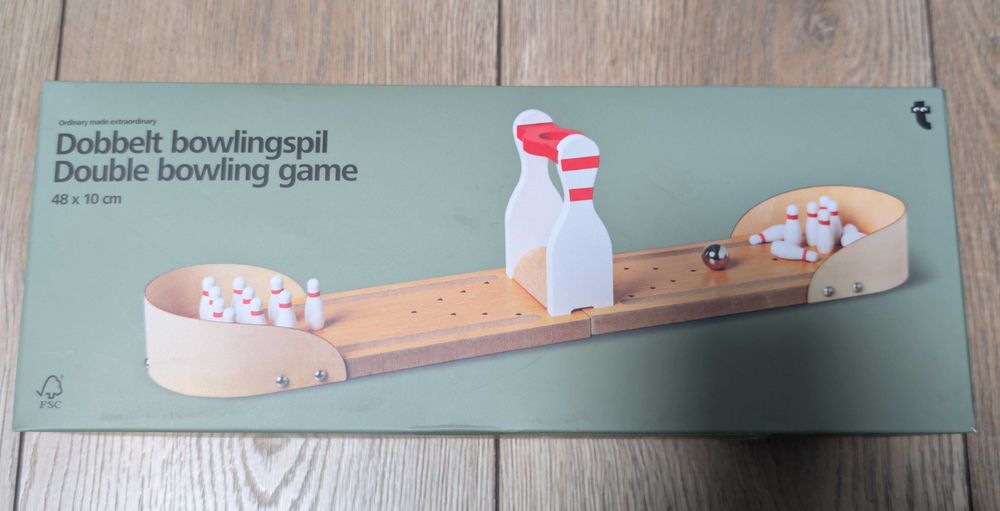 Podwójne kręgle - Double bowling game