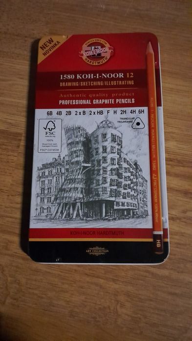 Ołówki 1580 koh-i-noor 12