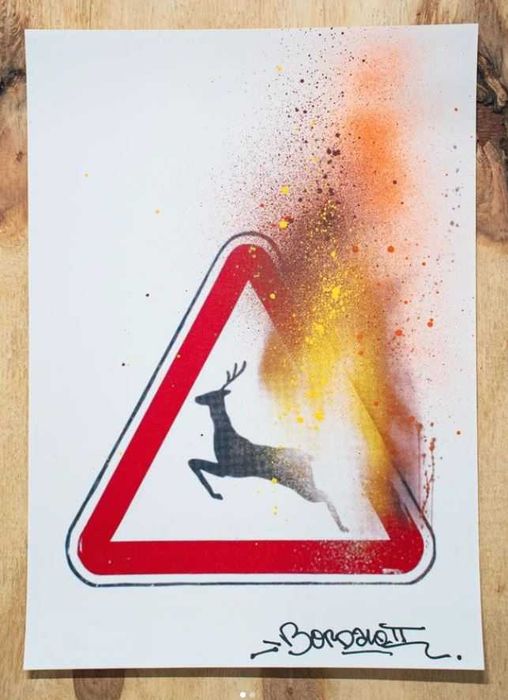 Bordalo II - Wild Wild FIRES