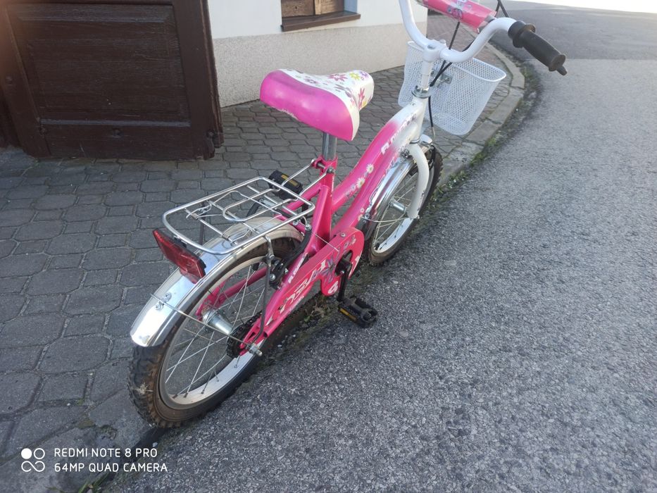Rowerki dziecięce dla dziewczynki 2 sztuki