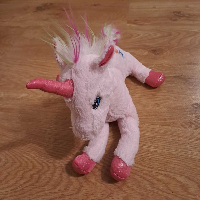Maskotka jednorożec / pluszak różowy 30 cm