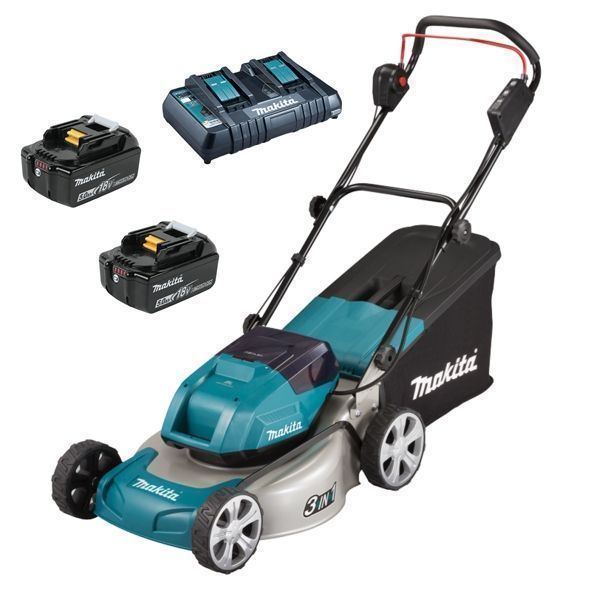 Kosiarka Do Trawy Akumulatorowa 46Cm 2*18V 2*5,0Ah Li-Lon