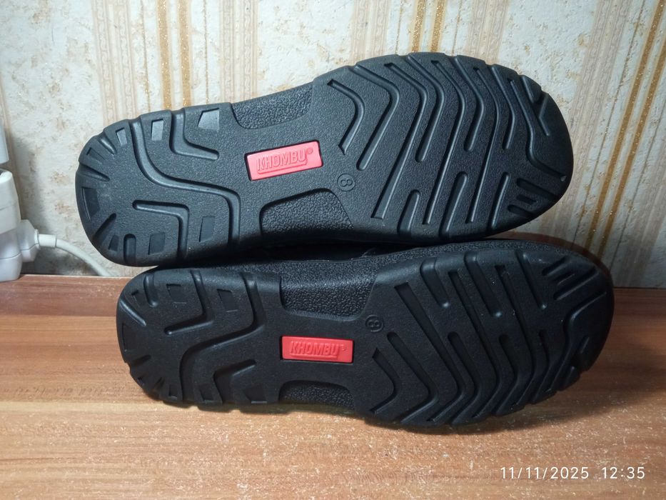 Нові Демісезонні Шкіряні Утеплені Чоботи Khombu 8M US/38 UA/25см з США