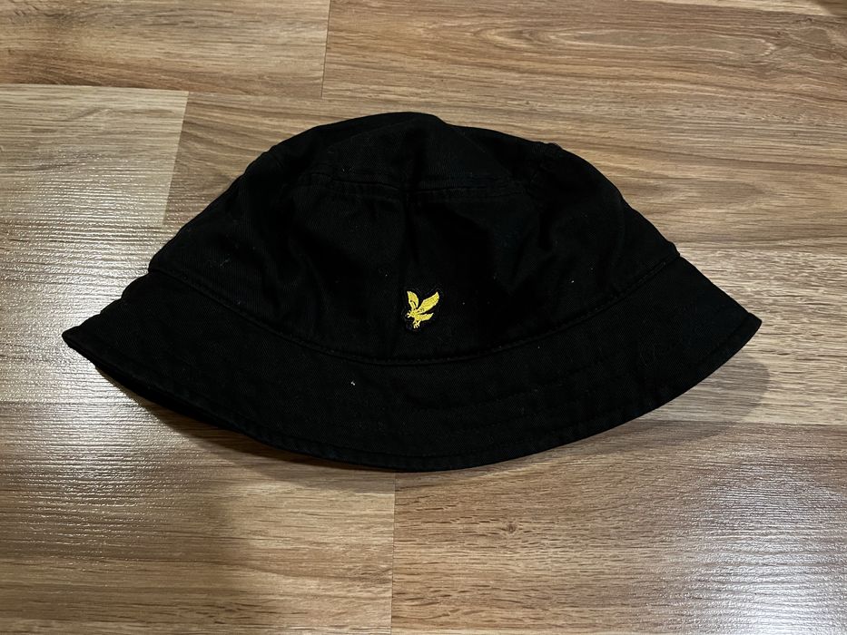 Czarny kapelusz bucket hat Lyle & Scott Unisex One size
