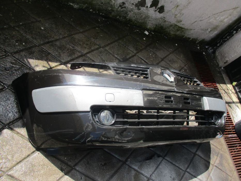 Para Choques frente Renault Megane II 2 farois nevoeiro