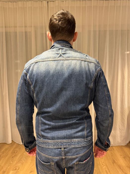 Oryginalna kurtka jeansowa Philipp Plein