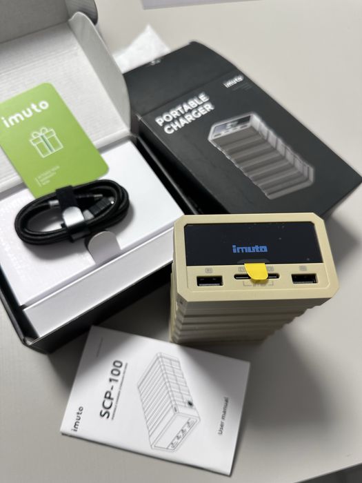 Powerbank Павербанк imuto scp-100 27200 mAh 100W