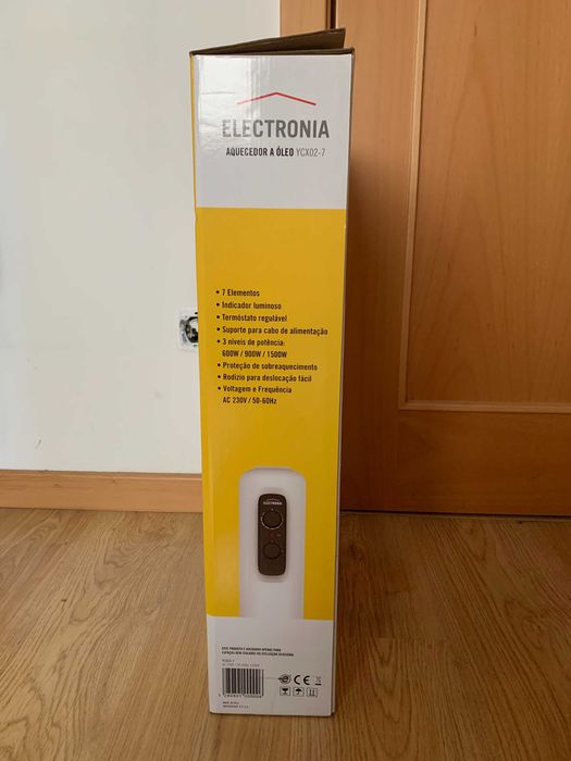 Aquecedor a óleo - na caixa - pouquíssimo uso