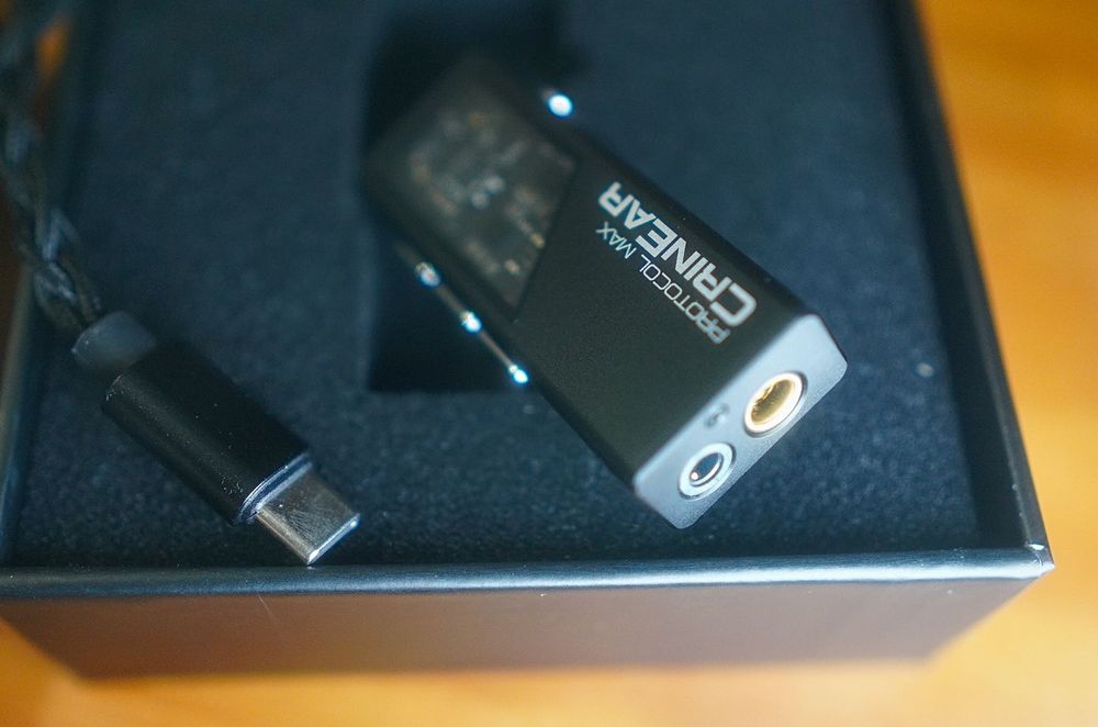 DAC USB Amplificador Crinear PROTOCOL MAX com  2x CS43198 e SGM8262 Balanceado